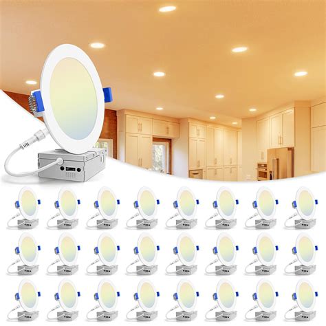 junction box compatible recessed lighting|recessed lighting kit 6 pack.